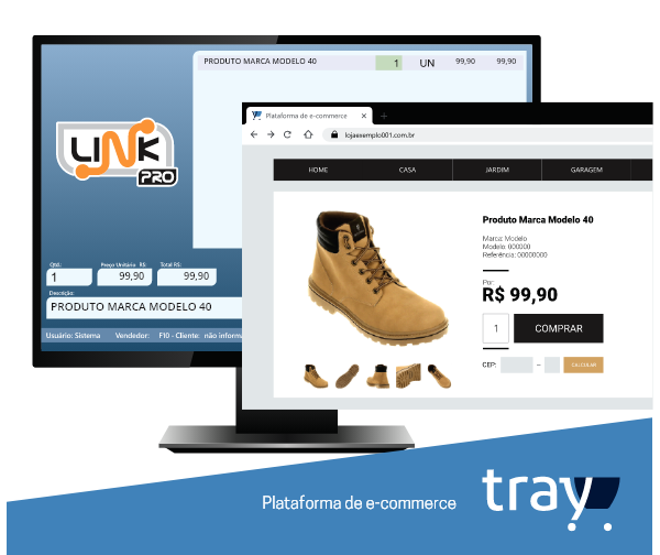 Integração com a plataforma de e-commerce Tray