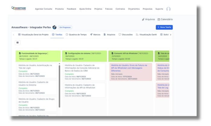 CRM da Amasoftware Visão do Projeto